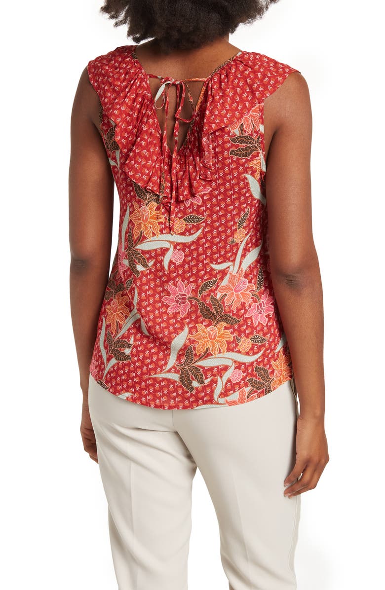 DR2 by Daniel Rainn Double V Tie Back Top, Alternate, color, 