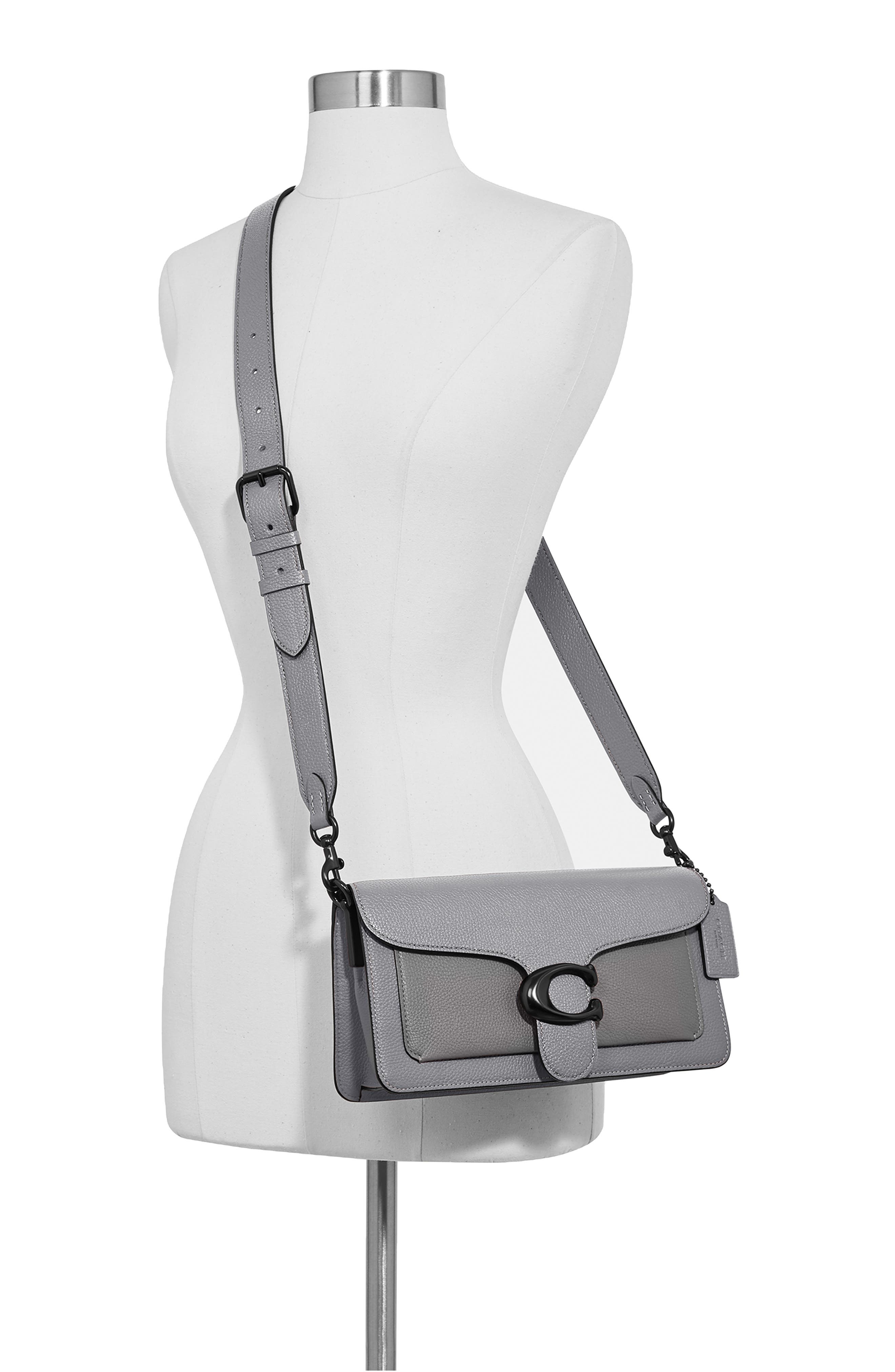 COACH Tabby 26 Colorblock Leather Crossbody Bag, Alternate, color, 