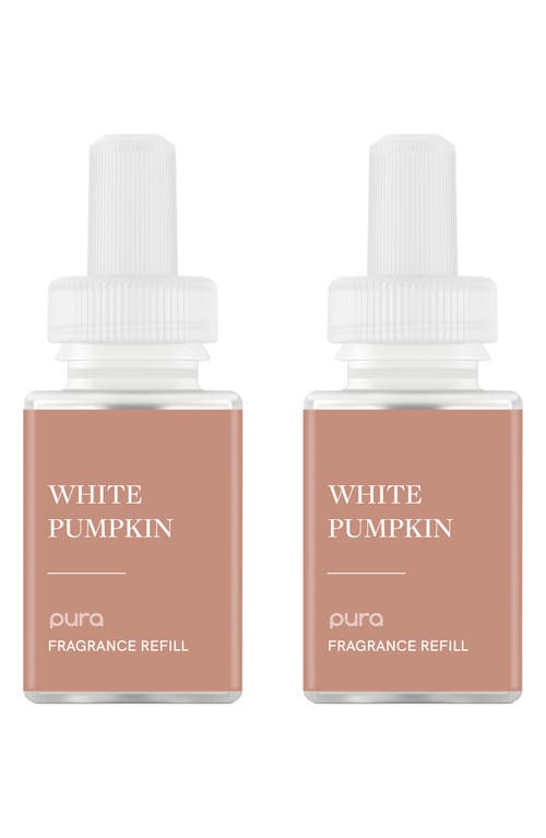 Pura 2-pack Diffuser Fragrance Refills In White Pumpkin