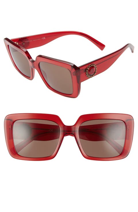 54mm Square Sunglasses