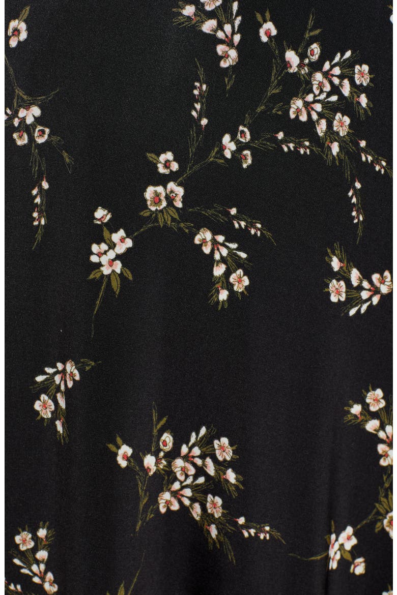 Samantha Maternity Maxi Dress, Alternate, color, BLACK
