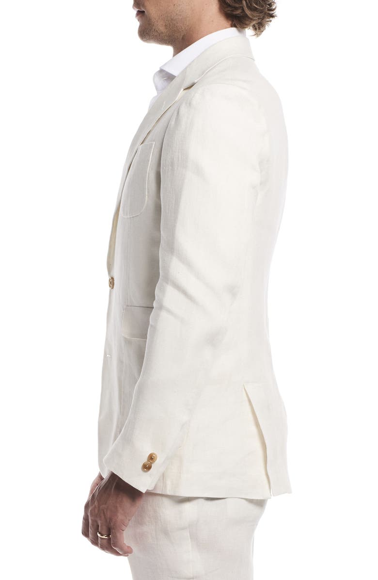 Strong Suit by Ilaria Urbinati Ignatius Slim Fit Linen Suit, Alternate, color, 