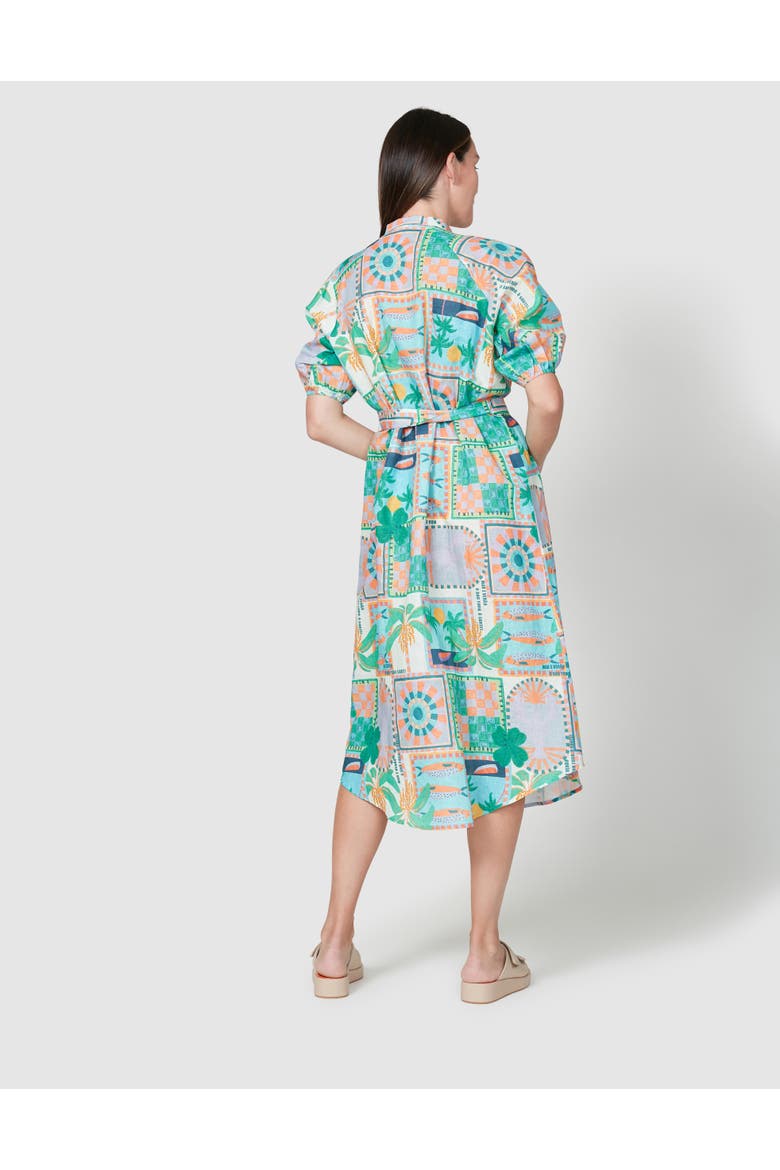 Berlin Shirt Dress, Alternate, color, Copacabana