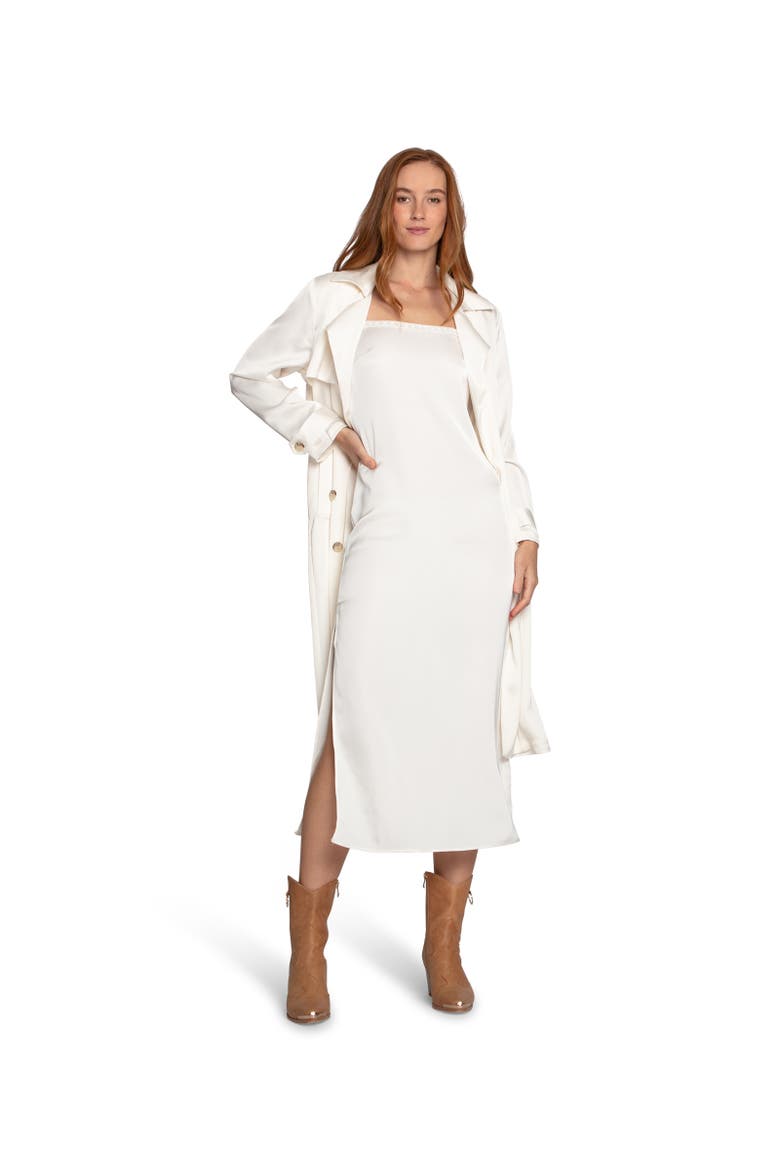 Smoke and Mirror Midi Slip Dress, Alternate, color, White