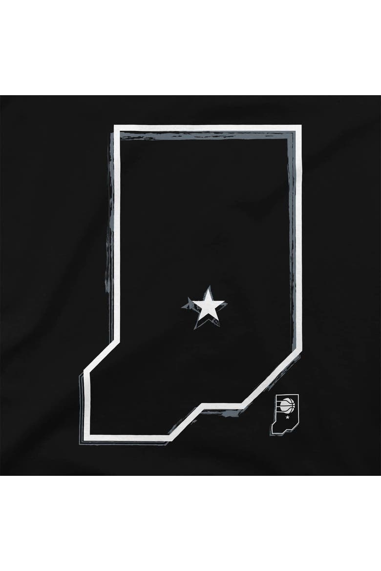 Men's Stadium Essentials Black Indiana Pacers Mono Element T-Shirt, Alternate, color, Black