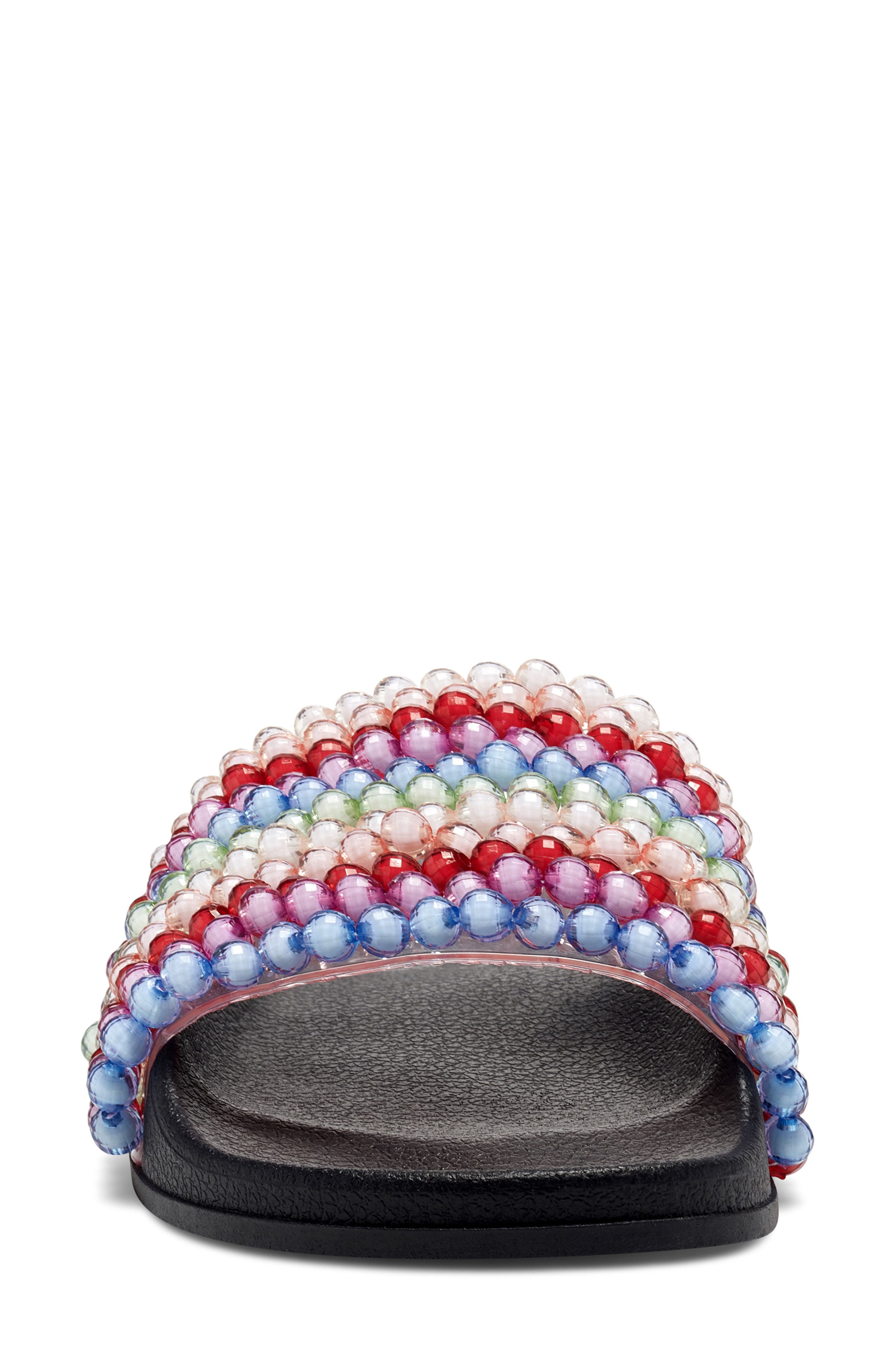 Jessica Simpson Saycie Beaded Slide Sandal, Alternate, color, 