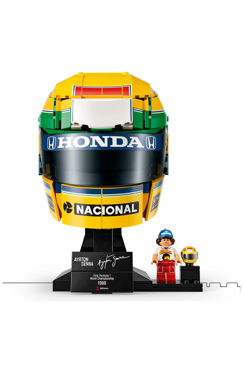 Kids' Ayrton Senna Helmet Building Kit 43024, Alternate, color, MULTI