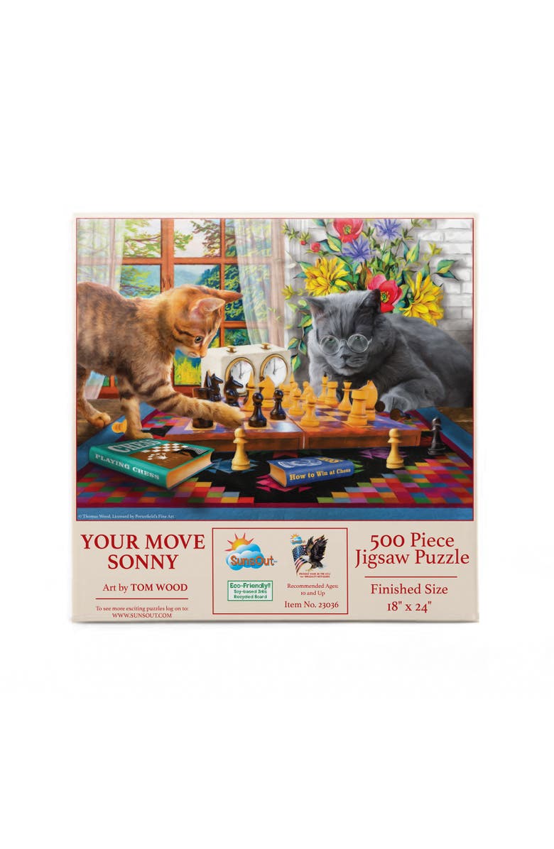 Sunsout Your Move Sonny 500 piece Jigsaw Puzzle for Adults, Alternate, color, Multicolor