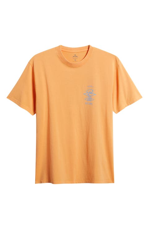 Search Icon Organic Cotton Graphic T-Shirt