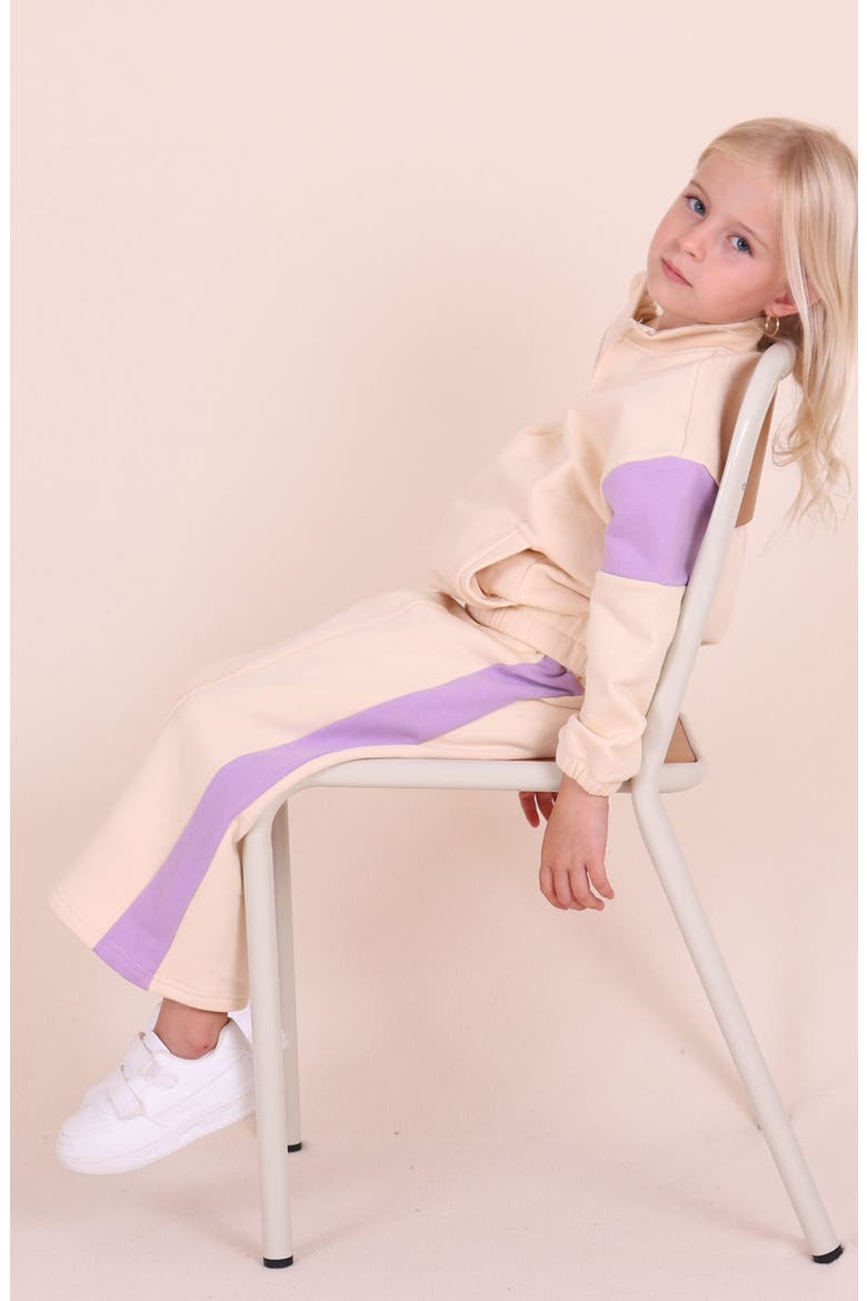 Kids' Wide Leg Sweatpants, Alternate, color, LILAC