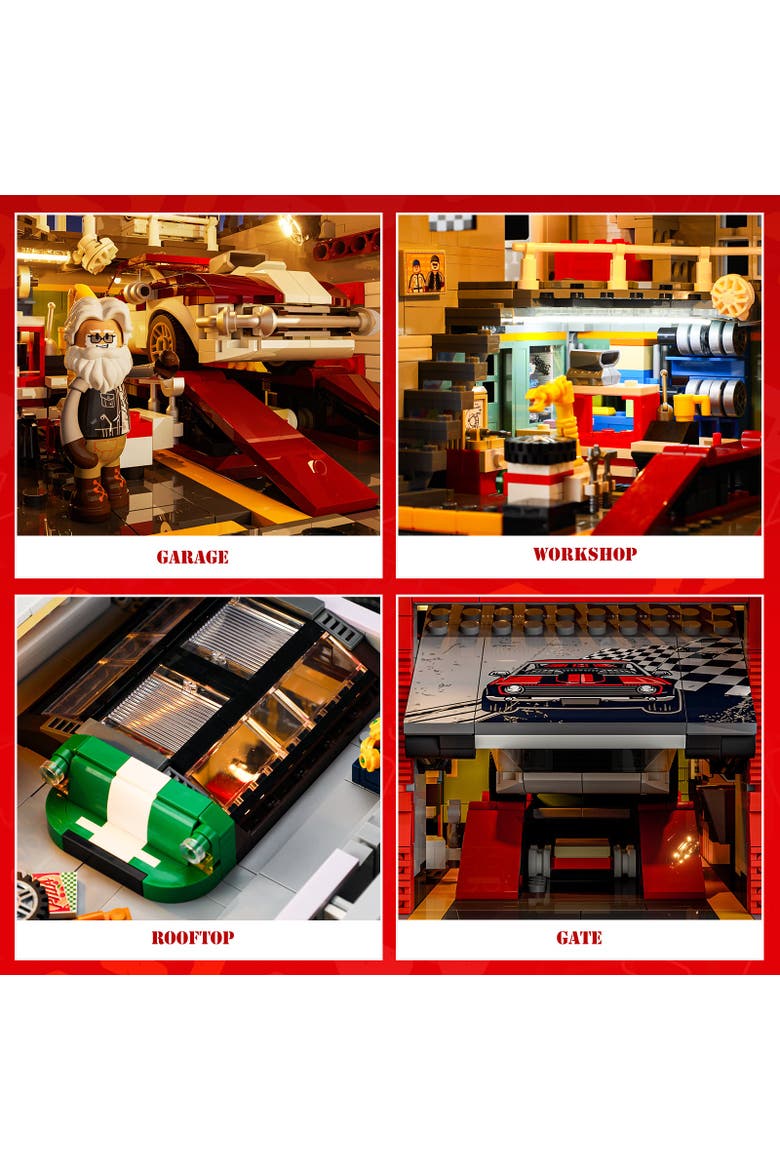 Street MOD Garage Lighting Building Set Model CT1935M, Alternate, color, Multicolor