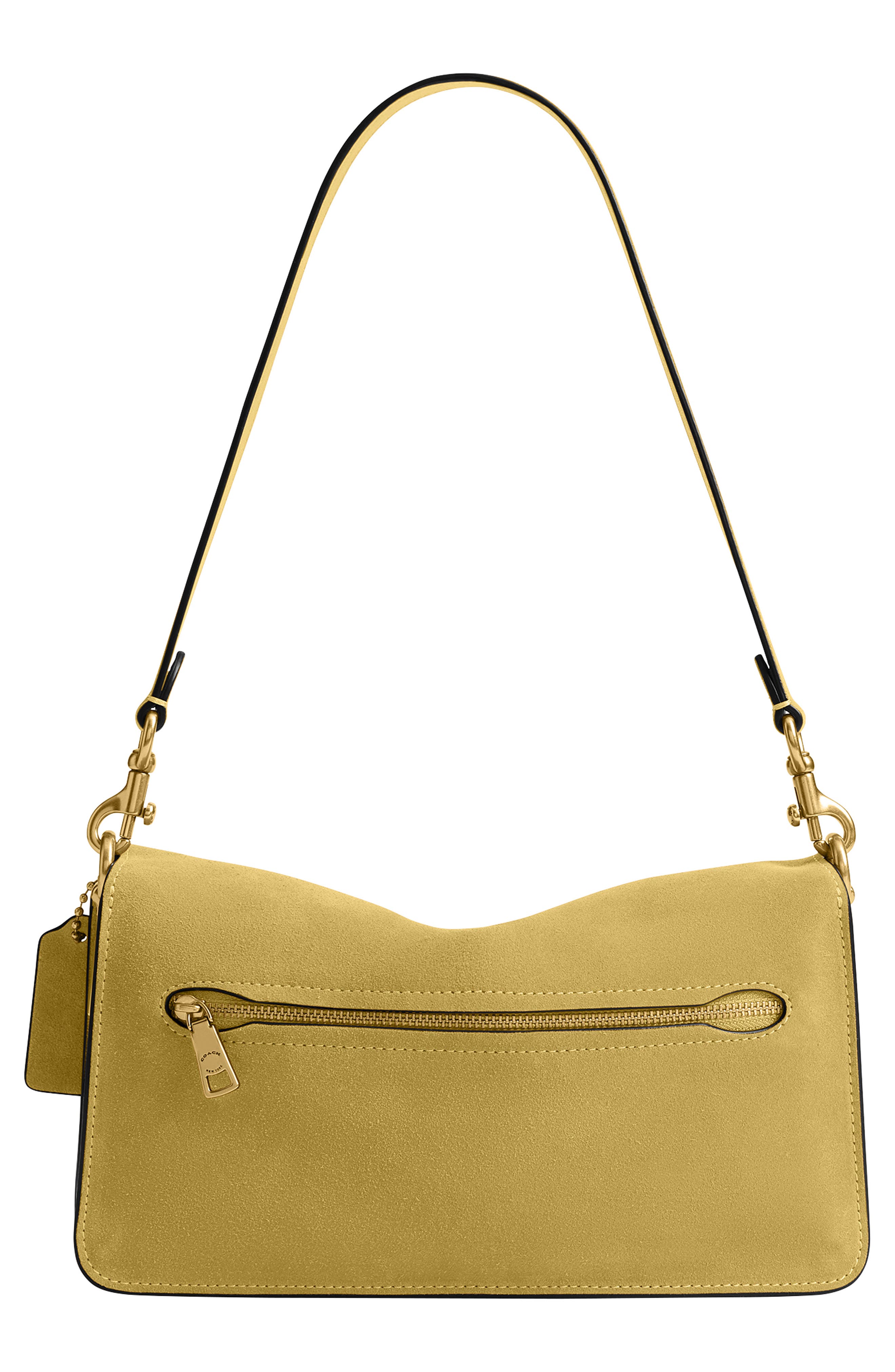 COACH Tabby 26 Suede Shoulder Bag, Alternate, color, 