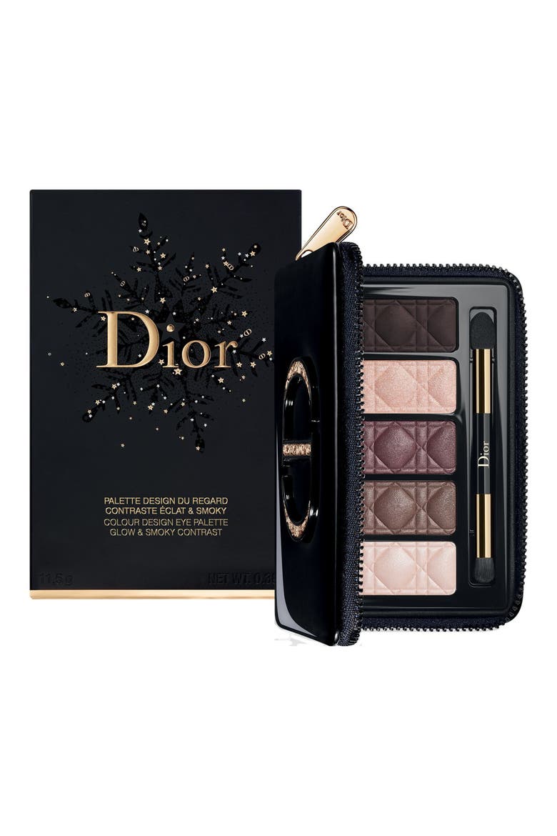 Glow & Smoky Colour Design Eye Palette, Main, color, NO COLOR
