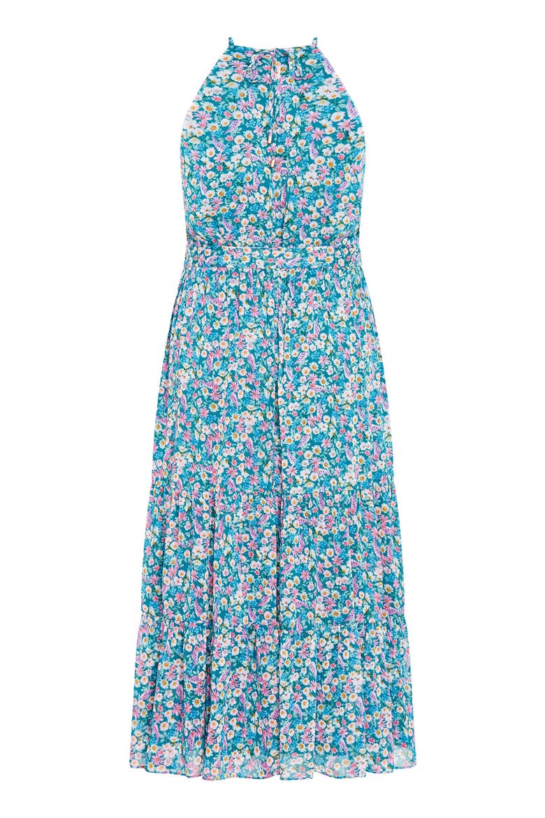 Lidia Maxi Halter Dress, Alternate, color, DITSY SWIRL
