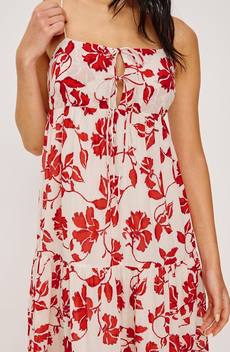 Rails Mica Maxi Dress, Alternate, color, Red Jasmine