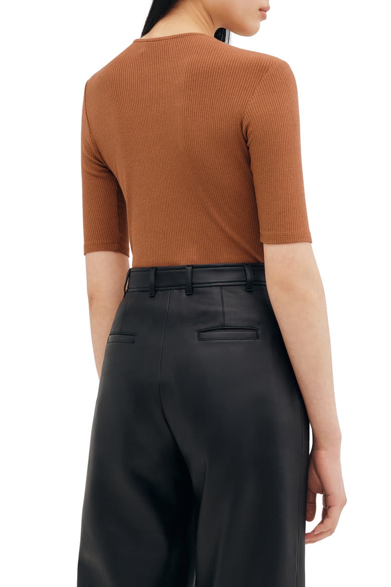 Seneca Rib Top, Alternate, color, CINNAMON BROWN