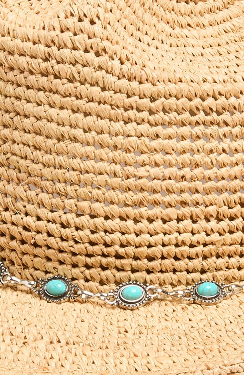 Lack of Color Raffia Cowboy Hat, Alternate, color, Natural