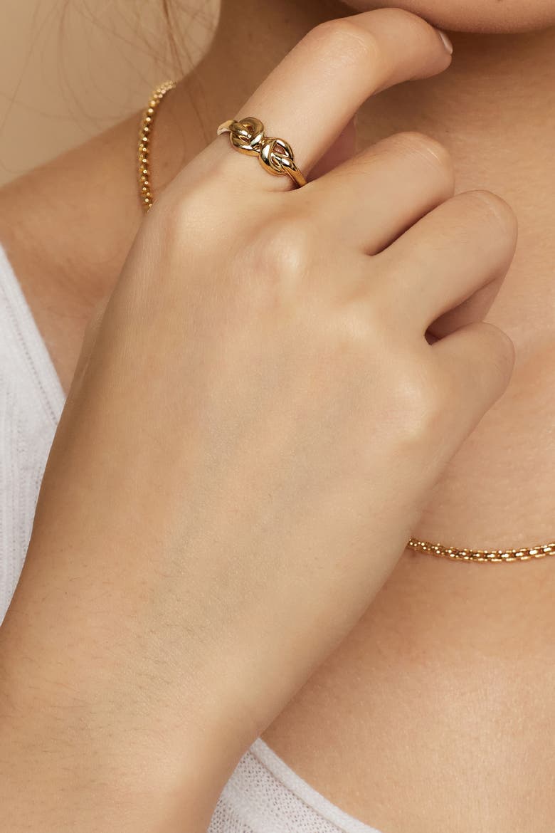 10K Yellow Gold Soul Mate Ring, Alternate, color, Yellow Gold