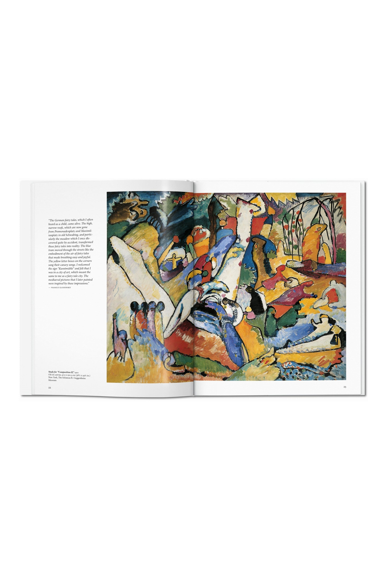 Kandinsky Book, Alternate, color, White