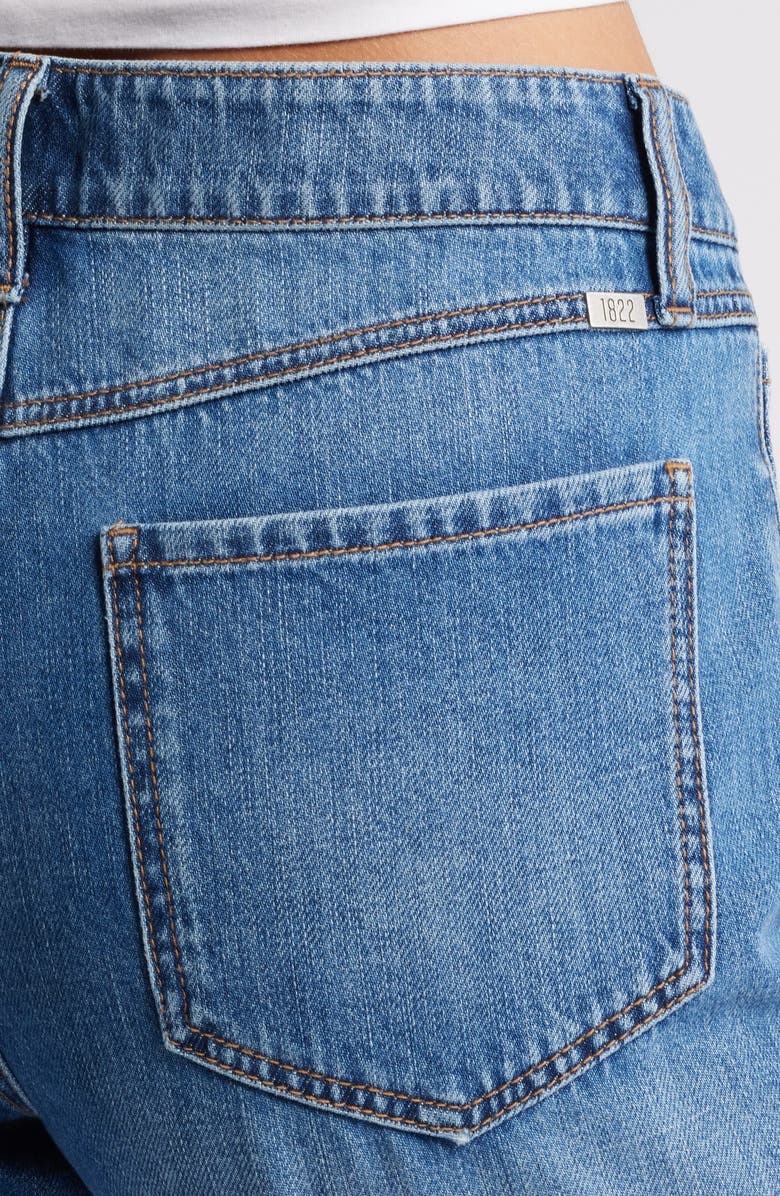 1822 Denim High Waist Baggy Straight Leg Jeans, Alternate, color, Samuel