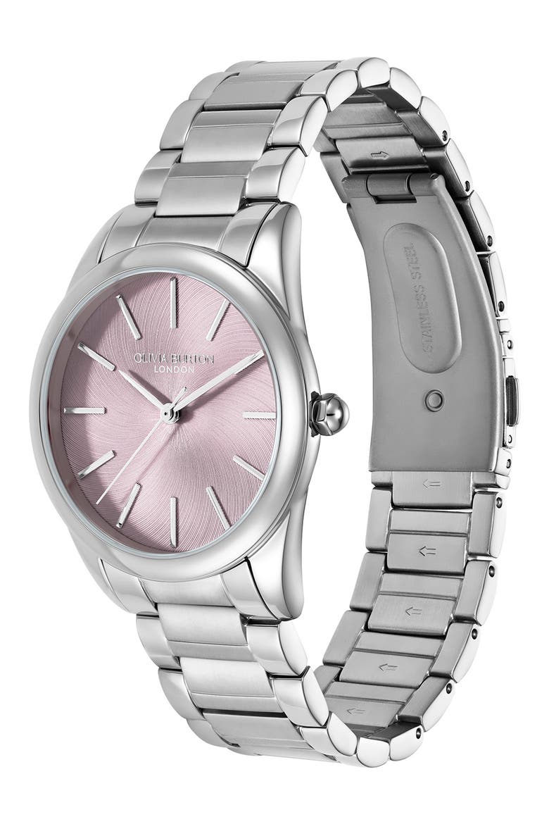 Glowful Bracelet Watch, 34mm, Alternate, color, PURPLE
