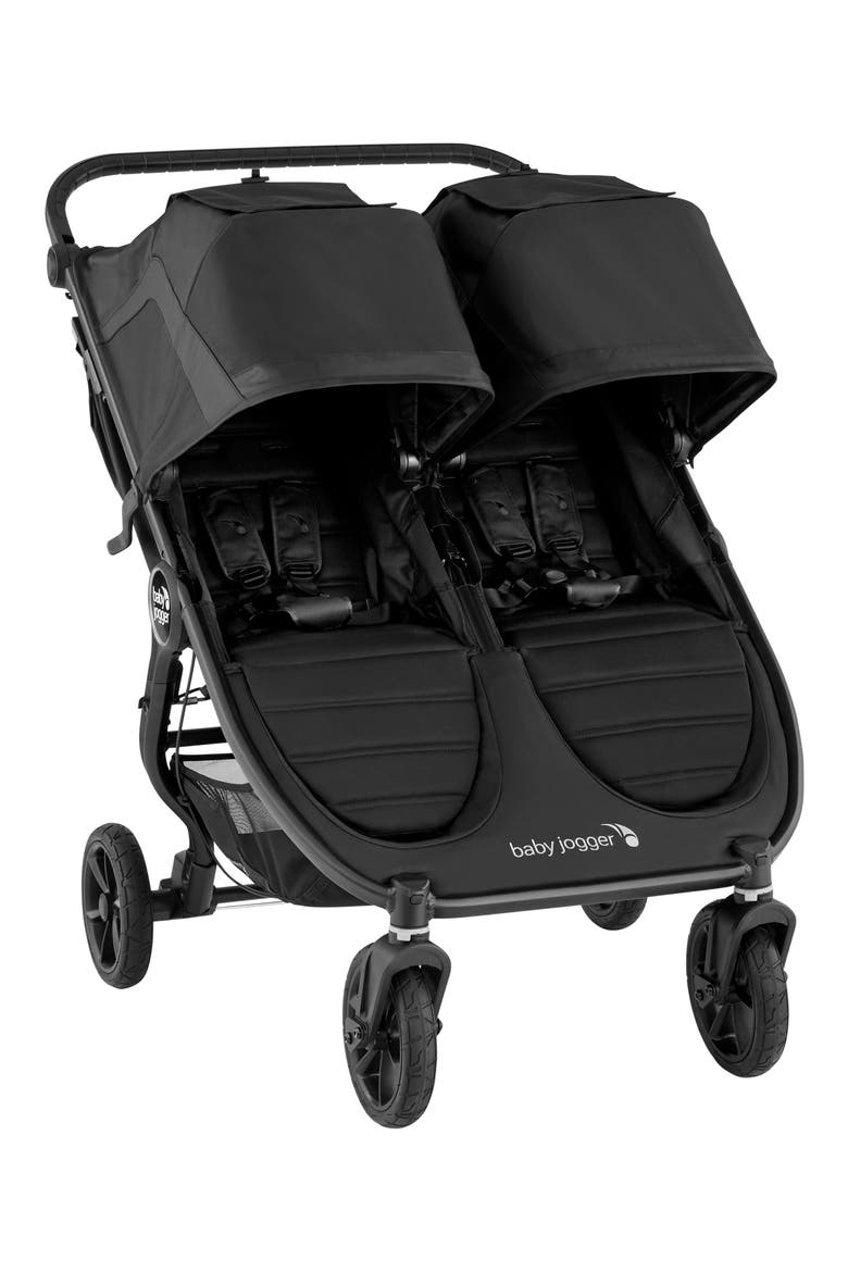 City Mini® GT2 Double Stroller, Main, color, JET