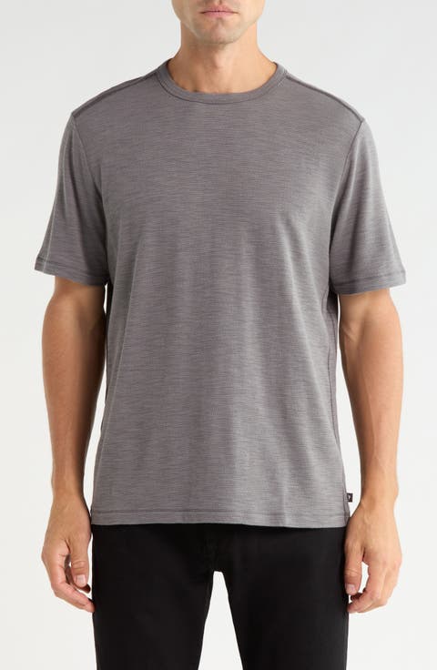 Sand Wave Slub Cotton Blend T-Shirt