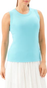 Karen Kane Crewneck Rib Tank