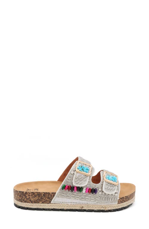 Yoki Calista Slide Sandal In White
