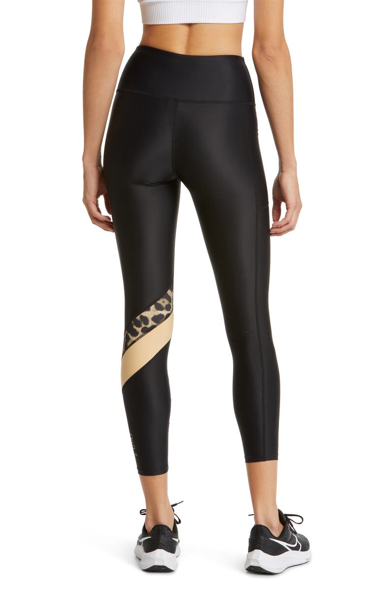 P.E Nation Alignment Pocket High Waist 7/8 Leggings, Alternate, color, 