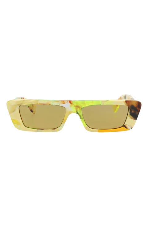 54mm Retangular Sunglasses