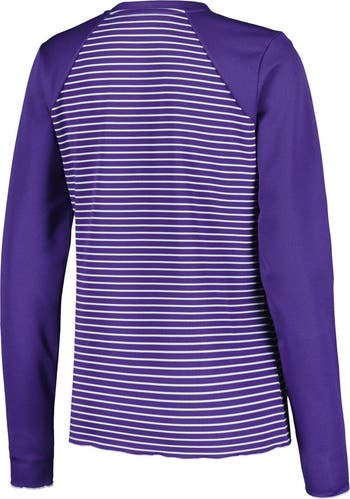 売れ筋商品|||アンティグア カットソー トップス レディース Women's Purple Minnesota Vikings Maverick Waffle Henley Long Sleeve T-shirt Purple ANTIGUA Women's Antigua Purple Minnesota Vikings Maverick