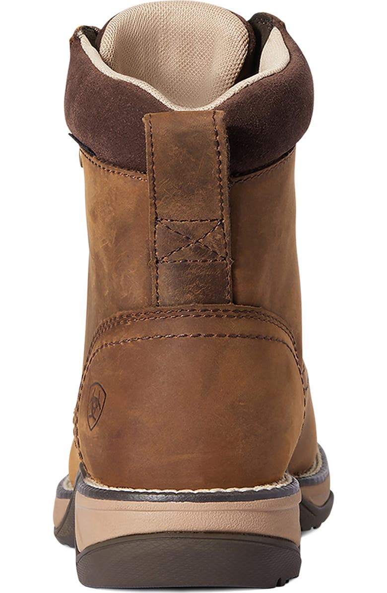 Ariat Anthem Round Toe Lacer H2O Boot, Alternate, color, Brown