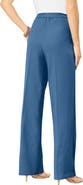 Roaman's Plus Size Wide Leg Bend Over® Pant