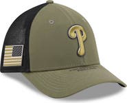 New Era Men's New Era Olive Philadelphia Phillies 2026 Armed Forces Day 39THIRTY M-Crown Flex Hat