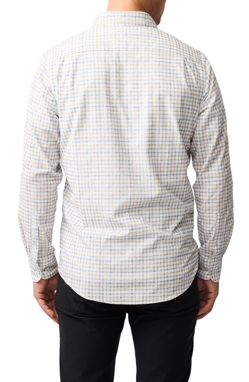 Rodd & Gunn Fox Street Long Sleeve Trim Fit Cotton Button-up Shirt In Black