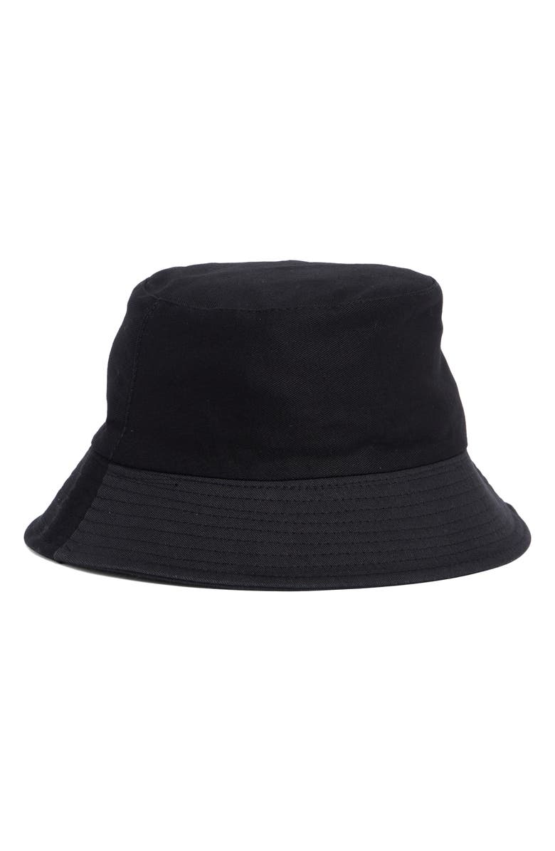 AREA STARS Solid Cotton Bucket Hat, Main, color,