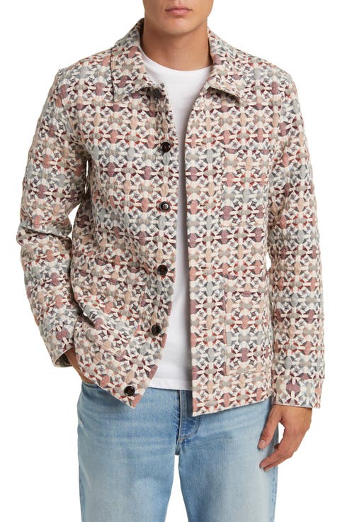 Olva 5234 Abstract Jacquard Jacket