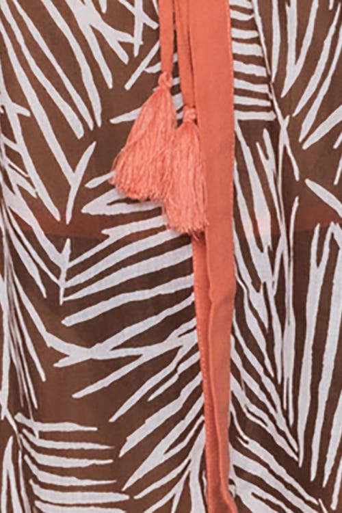 HELEN JON HELEN JON OPEN FRONT CAFTAN