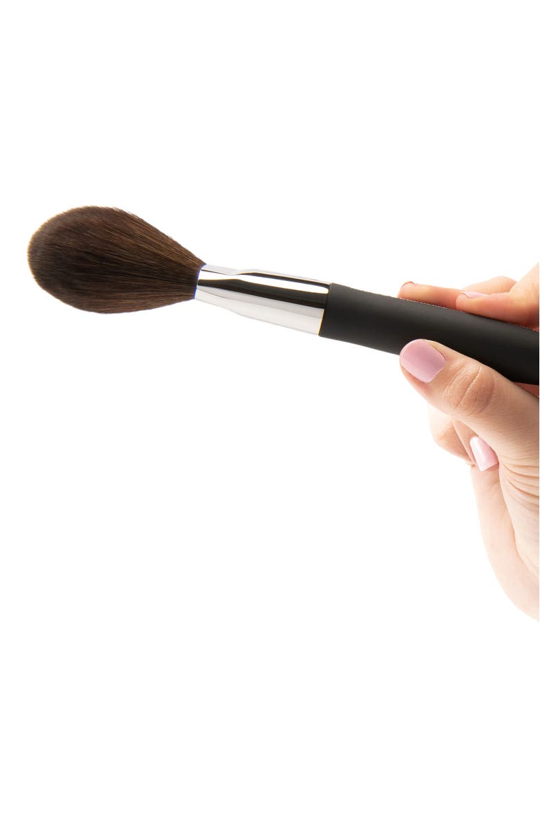 OMNIA Brush Pro Powder Makeup Brush, Main, color, Black