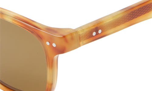 Eyebobs Old Sport 47mm Polarized Square Sunglasses In Blonde Tortoise