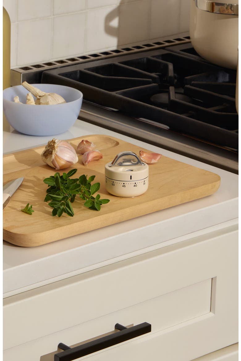 Mechanical Kitchen Timer, Alternate, color, CREAM
