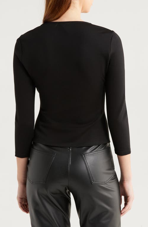 Reformation Owen Knit Top In Black