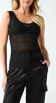 GUESS Matilde Lace Tank Top