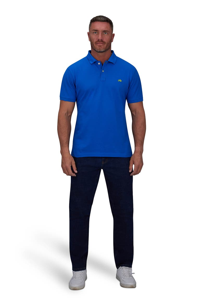 100% Cotton Polo Shirt, Main, color, Cobalt Blue
