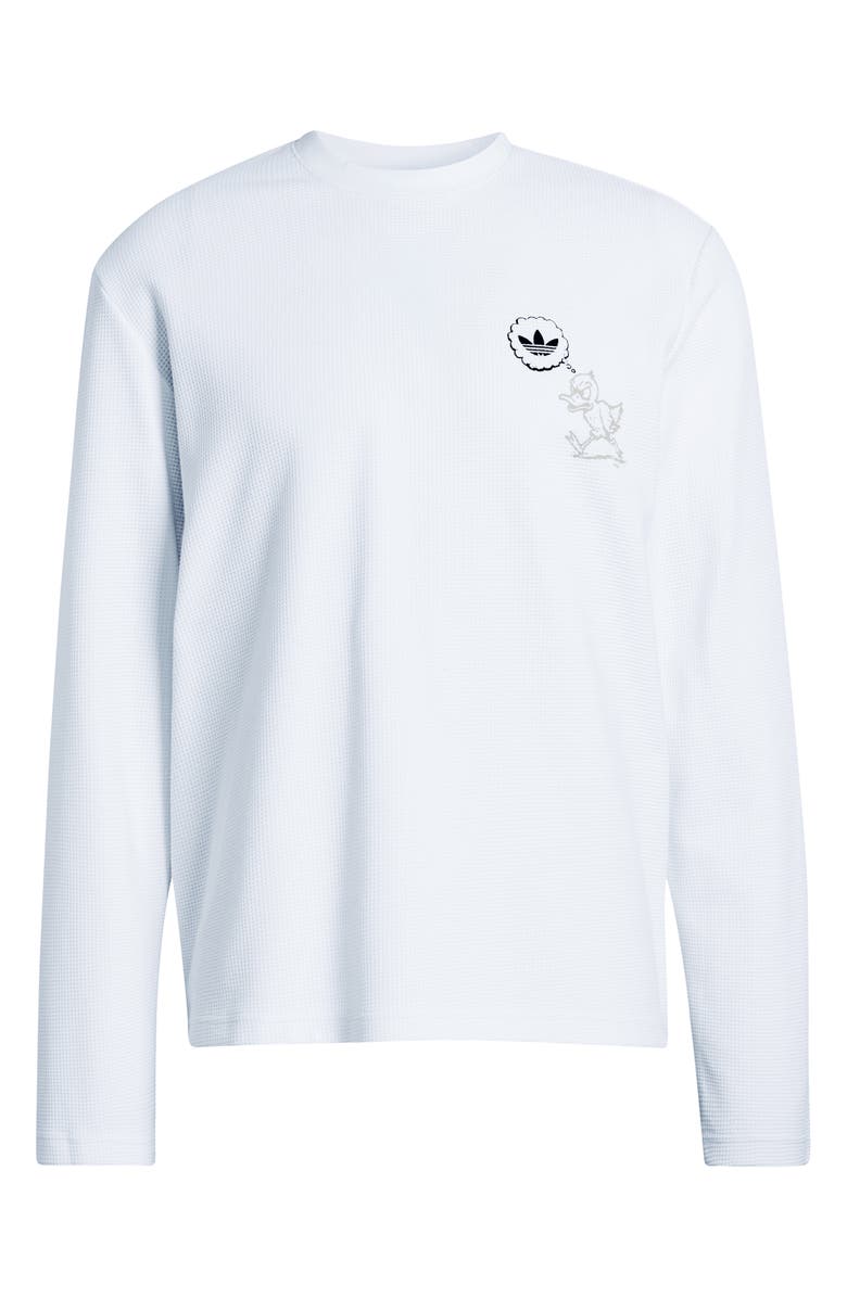 adidas Waffle Graphic T-Shirt, Alternate, color, White/ /