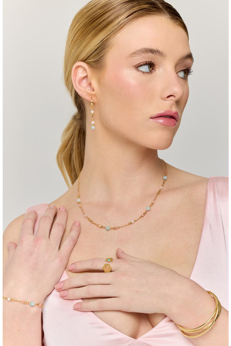 Soft Dawn Bracelet, Alternate, color, GOLD