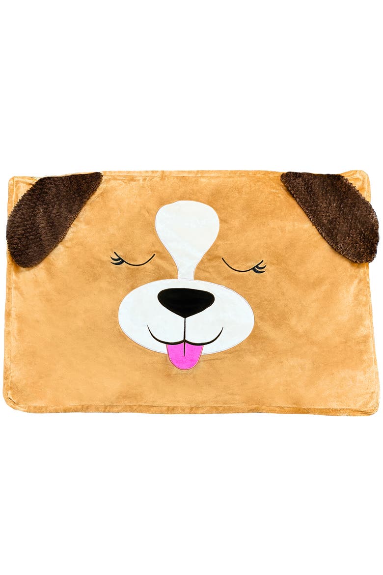 Biscuit The Beige Dog, Medium, 30x20 Inch Bed Case, Main, color, Beige