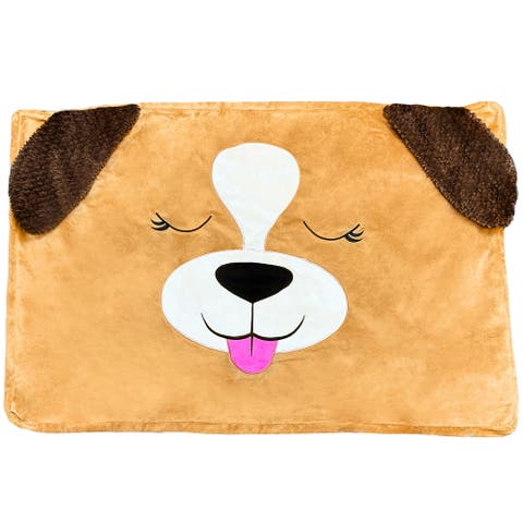 Biscuit The Beige Dog, Medium, 30x20 Inch Bed Case