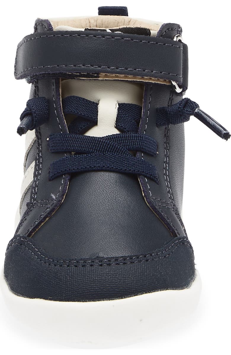 OLD SOLES Kids' Boss High Top Sneaker, Alternate, color, Navy/ Tan/ Sporco
